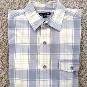 Gap Casual Plaid Button Down Shirt M